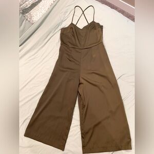 Elegant Camp Green Jumpsuit